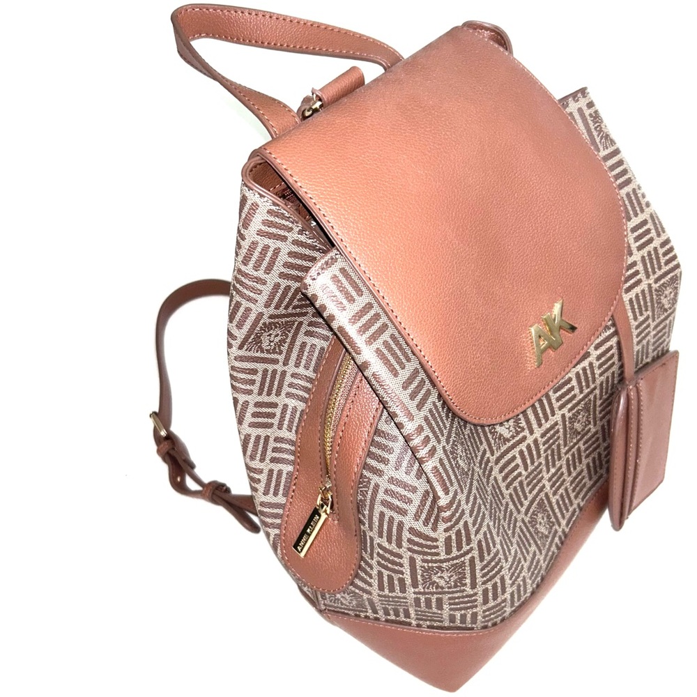 Anne Klein Patterned Multi Compartment Backpack N… - image 4
